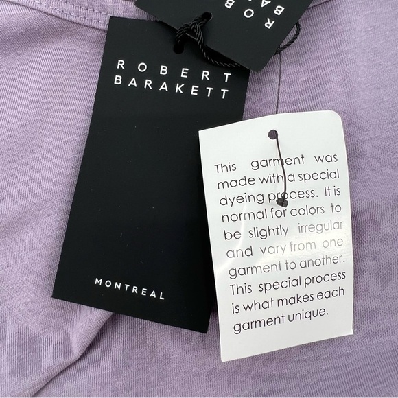 NWT Robert Barakett Purple Crewneck Short Sleeve T-Shirt Size XL Men's - Picture 8 of 8
